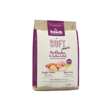 Bosch Tiernahrung Soft Adult Mini, Perlhuhn & Süsskartoffel, 2.5 kg