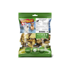 DeliBest Kausnack Premium Hirschlungenstücke, 100 g