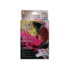 Talens Aquarellfarbe Koi Pocket Field Metallic Fluo 24 Näpfchen Talens Aquarellfarbe Koi Pocket Field Metallic Fluo 24 Näpfchen