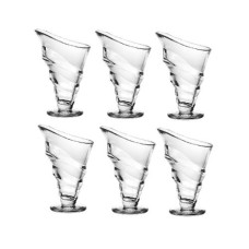 La Rochère Dessert-Schale Circee 6 Stück, Transparent