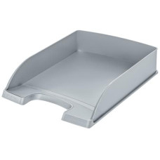 Leitz Ablagekorb Plus Standard Silber Leitz Ablagekorb Plus Standard Silber