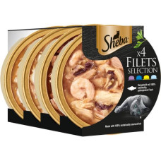 Sheba Katzen-Snack Filets Selection, 4 x 60 g Sheba Katzen-Snack Filets Selection, 4 x 60 g