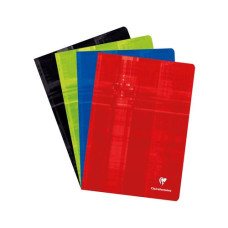 Clairefontaine Notizbuch 60 Blatt, A4, 5 mm kariert, 10 Stk, assortiert