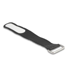 Delock Klettkabelbinder Schwarz 127 mm x 20 mm 5 Stück