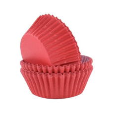 PME Cupcake Backform Rot, 60 Stück