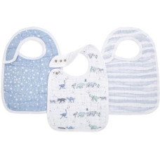 Aden + Anais Lätzchen Rising Star 3er-Set 34 x 23 cm