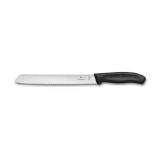 Victorinox Brotmesser Swiss Classic Silber/Schwarz Victorinox Brotmesser Swiss Classic Silber/Schwarz