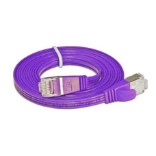 SLIM Slimpatchkabel  Cat 6, STP, 25 m, Violett