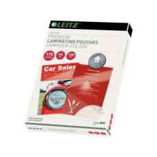 Leitz Laminierfolie Premium A4, 175 µm, 100 Stück, Glänzend Leitz Laminierfolie Premium A4, 175 µm, 100 Stück, Glänzend