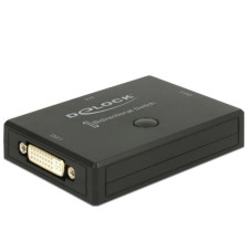 Delock DVI-Switch 2in/1Out, 1in/2Out 4K/30Hz