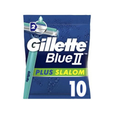 Gillette Herrenrasierer Blue II Plus Slalom Einweg 10 Stück