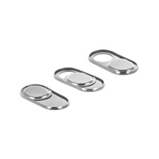 Delock Webcam-Abdeckung 3er Set, selbstklebend, silber Delock Webcam-Abdeckung 3er Set, selbstklebend, silber