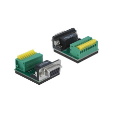 Delock Adapter Sub-D 9 Pin F Terminalblock 9 Pin 0 cm Delock Adapter Sub-D 9 Pin F Terminalblock 9 Pin 0 cm
