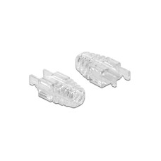 Delock Knickschutztülle RJ45 Transparent, 20 Stück