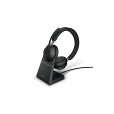 Jabra Headset Evolve2 65 Duo MS Schwarz, USB-C, inkl. Ladestation Jabra Headset Evolve2 65 Duo MS Schwarz, USB-C, inkl. Ladestation