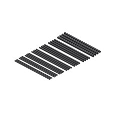 Delock Schrumpfschlauch 28er-Set, 10 cm Schwarz