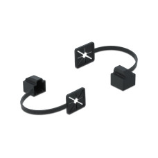 Delock Blindstecker RJ45, mit Befestigungsclip 1 Stück Delock Blindstecker RJ45, mit Befestigungsclip 1 Stück
