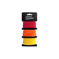 Braun + Company Geschenkband Raffia Orange Mix pro Farbe 10 Meter