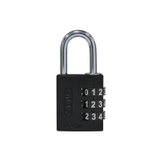 Abus Zahlenschloss 144/30 B/DFNLI Schwarz Aluminium