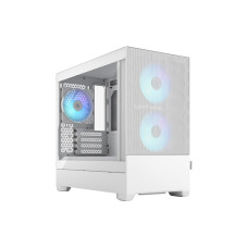 Fractal Design PC-Gehäuse Pop Mini Air RGB TG Weiss