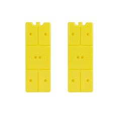 KOOR Kühlelement Arctico M, Doppelpack Giallo