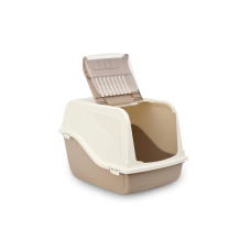MP Bergamo Katzentoilette Ariel Top Free, 57 x 39 x 38 cm, Weiss