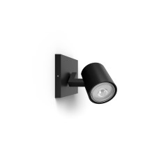 Philips Aufbauspot MyLiving Runner, 1 x GU10, 20W, Schwarz