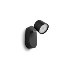 Philips Aufbauspot Star, 4.5W, 2700K, Schwarz