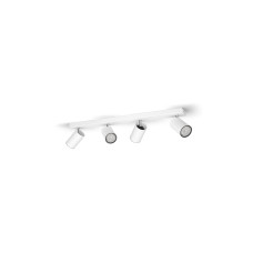 Philips Aufbauspot MyLiving Kosipo, 4 x 5.5W, GU10, Weiss