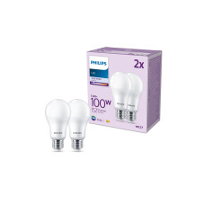Philips Lampe (100W), 13W, E27, Neutralweiss, 2 Stück Philips Lampe (100W), 13W, E27, Neutralweiss, 2 Stück
