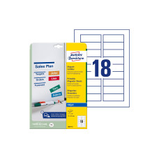 Avery Zweckform Magnet-Schilder 78 x 28 mm, 5 Blatt