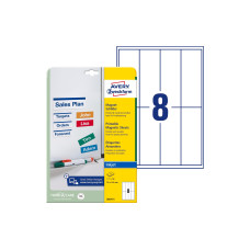 Avery Zweckform Magnet-Schilder 50 x 140 mm, 5 Blatt