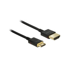 Delock Kabel 4K 60Hz HDMI - Mini-HDMI (HDMI-C), 4.5 m, Schwarz Delock Kabel 4K 60Hz HDMI - Mini-HDMI (HDMI-C), 4.5 m, Schwarz