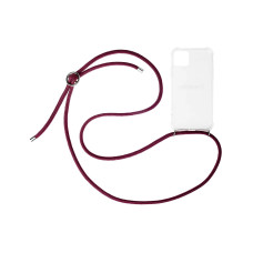 Urbany's Necklace Case iPhone 14 Pro Red Wine