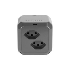 STEFFEN Steckdosenwürfel CUBE 8x T13 + 1x USB-C PD 18 W, Anthrazit STEFFEN Steckdosenwürfel CUBE 8x T13 + 1x USB-C PD 18 W, Anthrazit