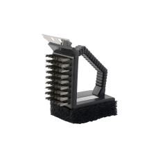 Dan Grillbürste 3 in 1, Schwarz