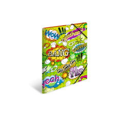 HERMA Gummibandmappe A3 Comics, Polypropylen, mit Innendruck