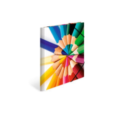 HERMA Gummibandmappe A3 Stifte, Karton, mit Innendruck