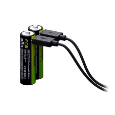 Verico Akku 2x AA 1700 mAh mit USB-C