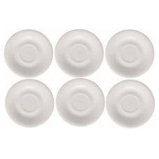Arthur Krupp Untertasse Neve Ø 15 cm, 6 Stück, Weiss Arthur Krupp Untertasse Neve Ø 15 cm, 6 Stück, Weiss
