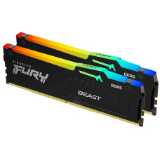 Kingston DDR5-RAM FURY Beast RGB 5600 MHz 2x 32 GB Kingston DDR5-RAM FURY Beast RGB 5600 MHz 2x 32 GB