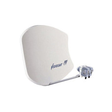 Visiosat SAT Antenne G2 Weiss, 75 x 64 cm Visiosat SAT Antenne G2 Weiss, 75 x 64 cm