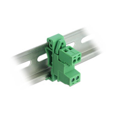 Delock Terminalblock 2 Pin, 5,08mm Rastermass gewinkelt Delock Terminalblock 2 Pin, 5,08mm Rastermass gewinkelt