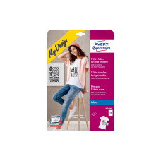 Avery Zweckform Aufbügelfolie Avery Inkjet, für weisse/helle Textilien