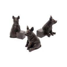 Jardinopia Pflanzentopffüsse Potty Feet Schwein, 3er Set