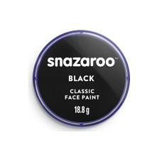 Snazaroo Schminkfarbe Blister 18 ml, Schwarz