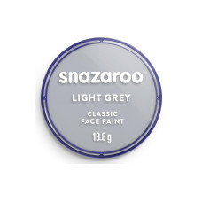 Snazaroo Schminkfarbe Blister 18 ml, Hellgrau