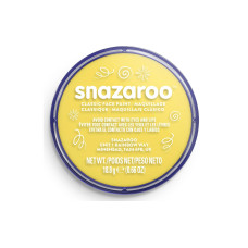 Snazaroo Schminkfarbe Blister 18 ml, Leuchtgelb
