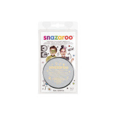 Snazaroo Schminkfarbe Blister 18 ml, Silber Metallic