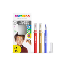 Snazaroo Zubehör Pinselstift Set 1 Abenteuer, 3 Stück